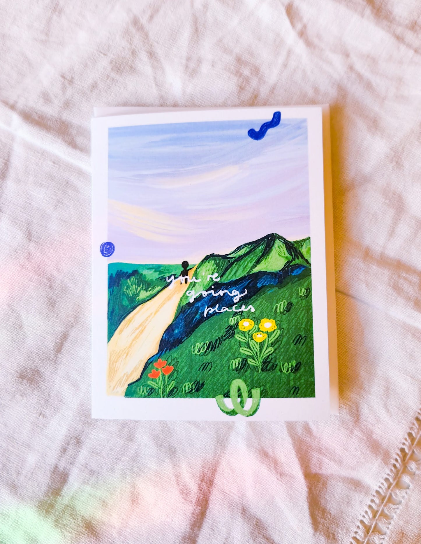 Farewell Greeting Card - You're Going Places