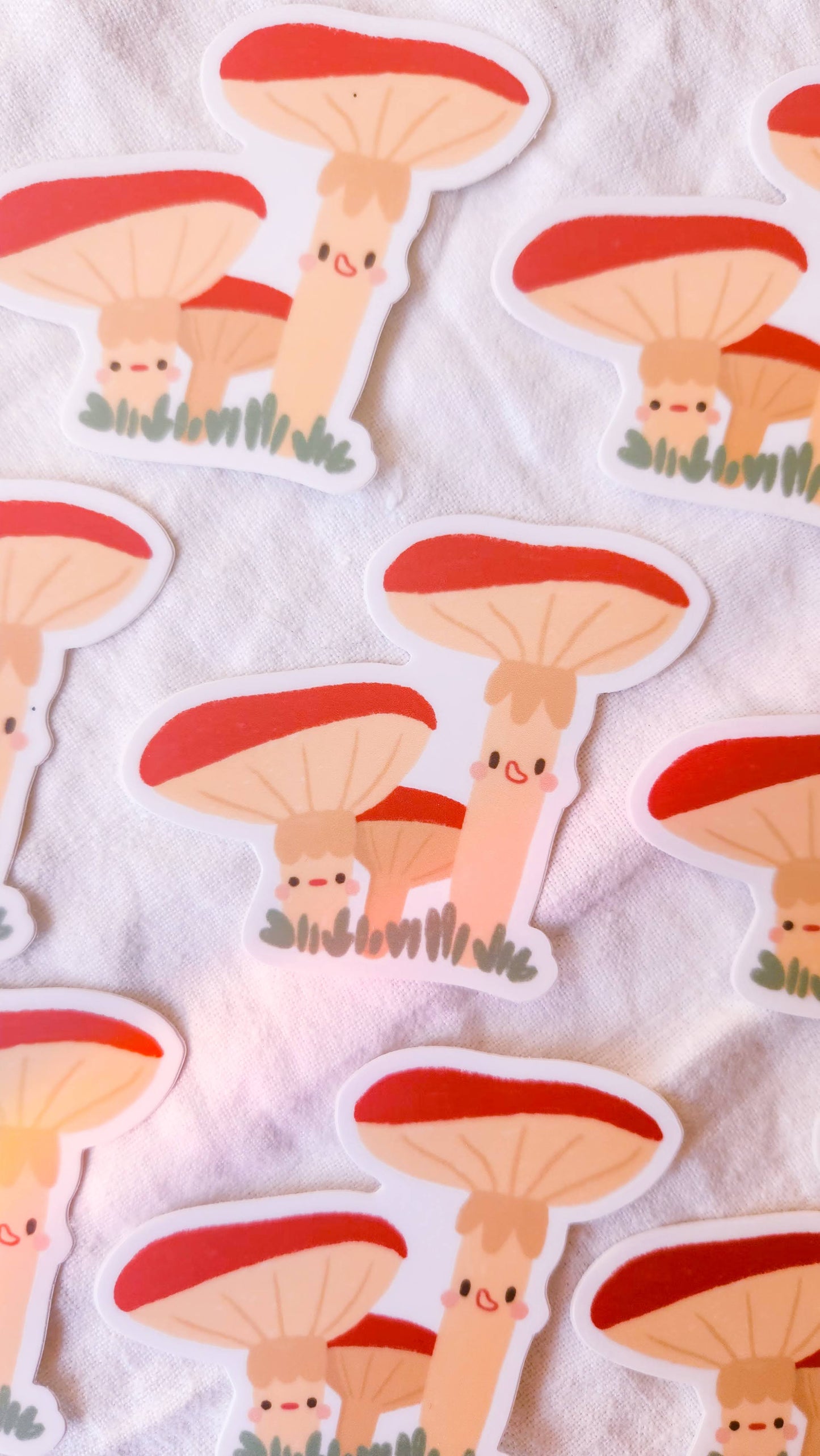 Mushroom Friends Vinyl Sticker