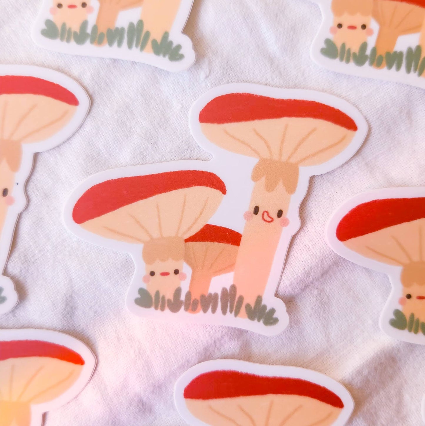 Mushroom Friends Vinyl Sticker