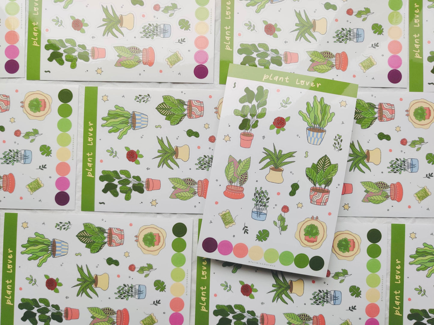 Plant Lovers Sticker Sheet