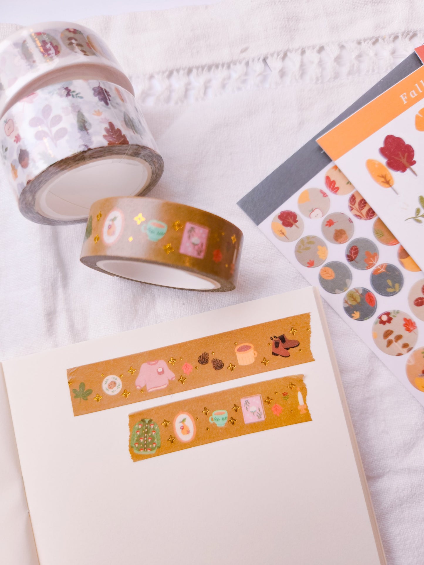 Sweater Weather Washi Tape - Foiled